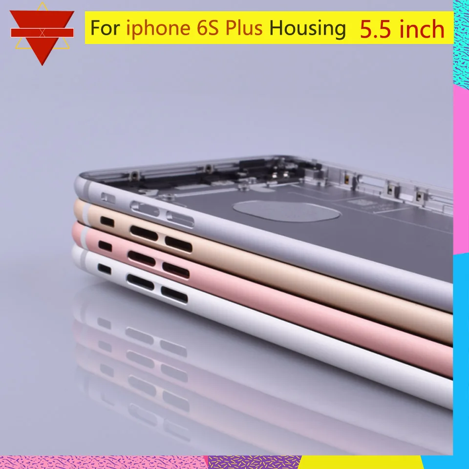 5," оригинальное качество для iphone 6 S Plus 6SP задний промежуточный корпус Аккумулятор для шасси крышка двери для iphone 6splus задняя крышка