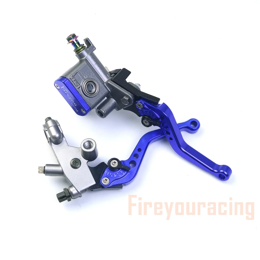 Fireyouracing рычаг 7/8 ''мотоциклетная ручка Тормозная Линия рычаг сцепления для Honda CR85 CR125 CR250 Байк питбайк KTM Duke SX EXC