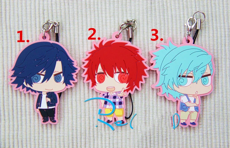 1 шт. аниме брелок Uta No Prince Sama Kurusu Syo Nanami Haruka Ittoki брелок для телефона подвеска брелок