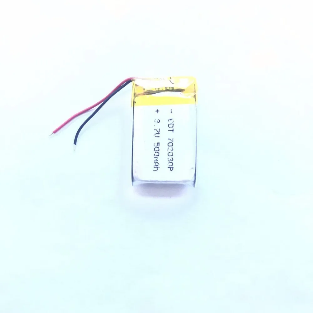 (Бесплатная доставка) полимерная литиевая батарея 3 7 V 702030 500MAH может быть