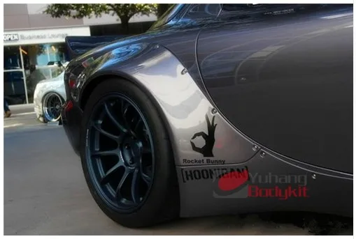 Фотодеталь подходит для переднего крыла (пара) из стекловолокна 1992-1997 RX7 FD3S Rocket Bunny