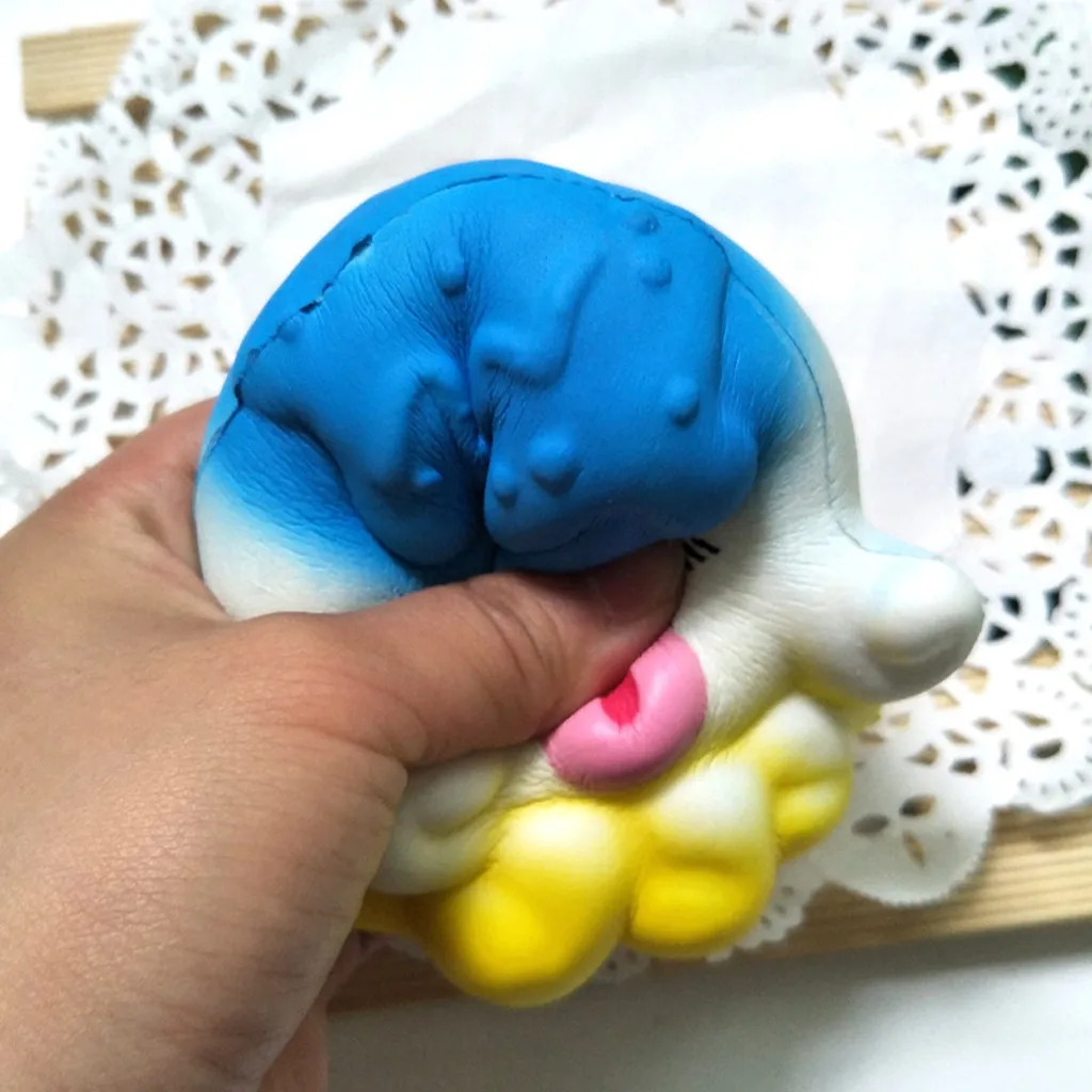 Игрушки для отдыха сжимаемые изысканные забавные осьминог супер медленно