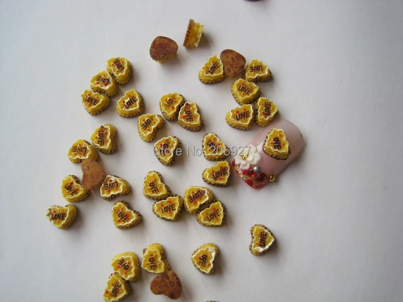 Фотообои 30 шт. милые коричневые фотообои украшение из смолы внешний вид |