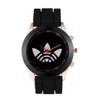 2018 Reloj Mujer новые модные спортивные брендовые кварцевые часы мужские ad повседневные женские часы на силиконовом ремешке Relogio Feminino часы