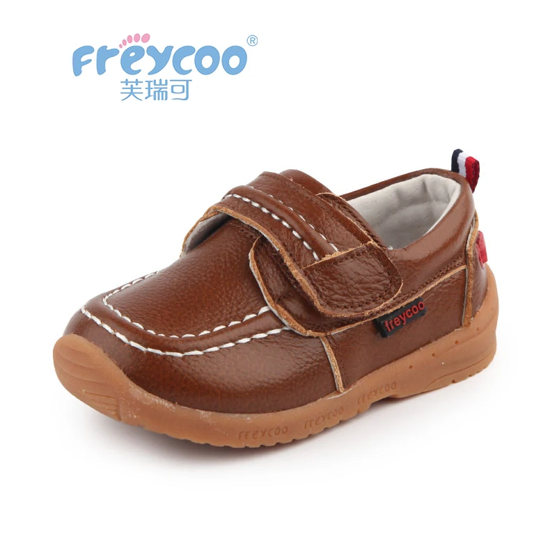 Freycoo 2019 Новая мода на весну и зиму обувь для детей мягкие удобные натуральной кожи