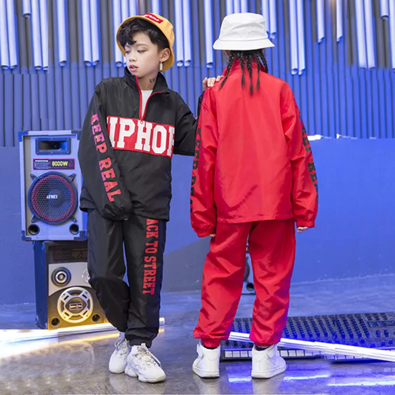 Новинка 2019 года куртка с принтом в стиле хип хоп комплект со штанами детская
