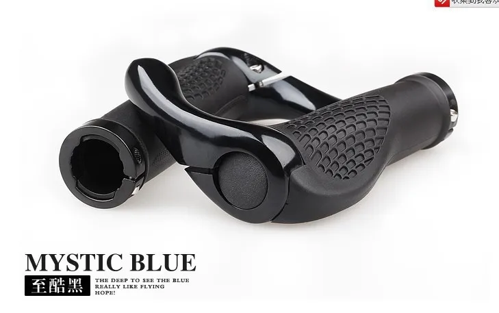 Bicycle Handlebar Cycling Grips Mountain Bike Stem Bar End MTB Ergonomic BMX Parts Accessories | Спорт и развлечения