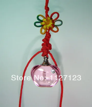 25 шт./лот в форме розового ябока риса подвески-Флаконы флакон с рисом кулон пустой