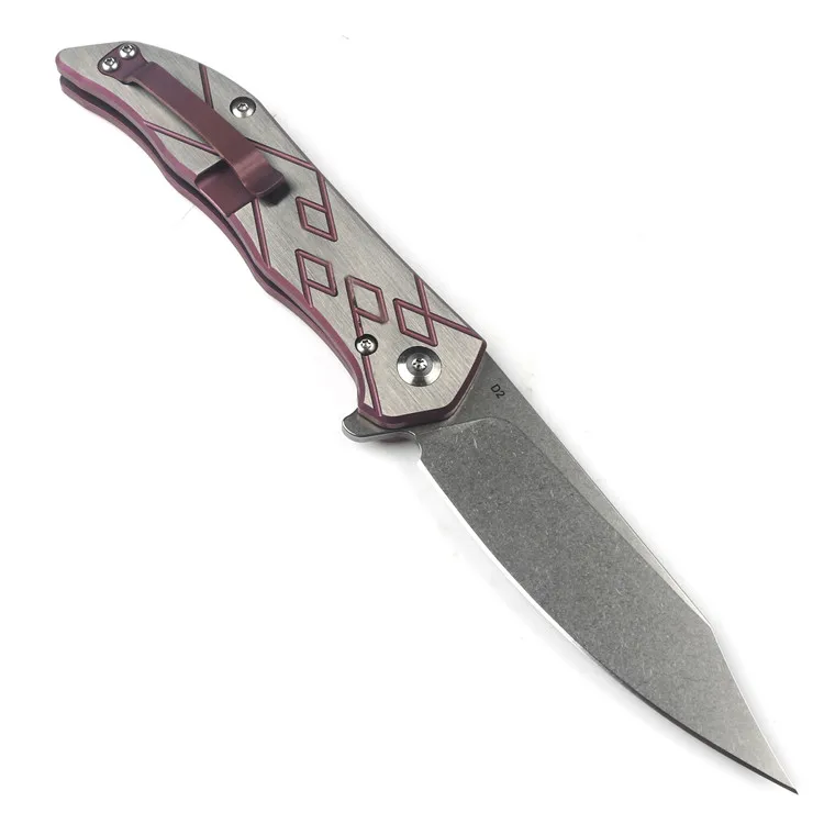 MAGICKNIFE CZ hunting folding knife Special offer TC4 D2 Flipper ball bearing camping pocket tactical knives Fishing EDC tools |