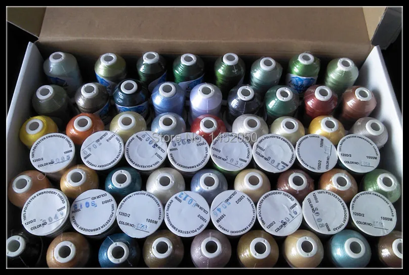 Бренд Simthread популярный 112 цветов полиэстер машина вышивка нить + 10 A Тип