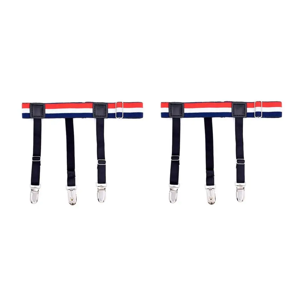 Унисекс рубашка с держателем эластичный пояс для ног Готическая складывающиеся