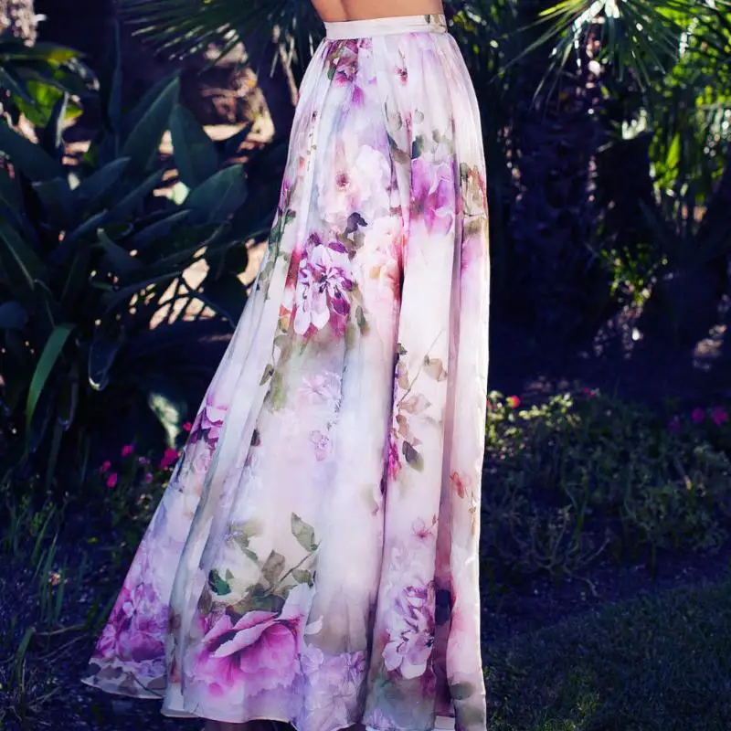 Юбка модные повседневное одноцветное цвет 2019 весна Высокая талия Elascity летняя