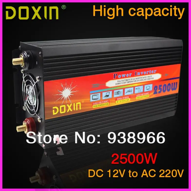 2500W DC 12V к AC 220V автомобильный инвертор Inversor Универсальный ST-N052 | Автомобили и