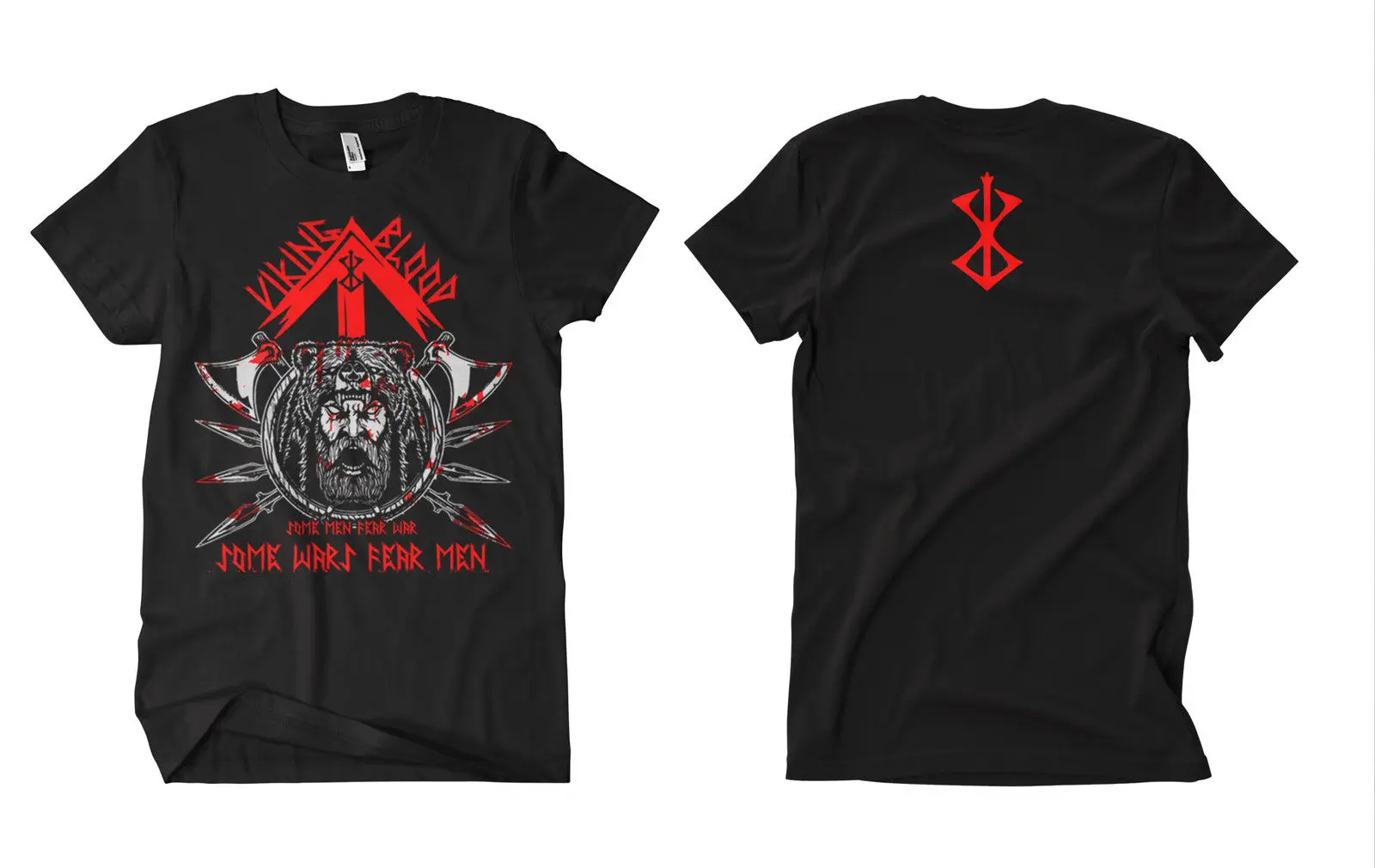 

2019 T-Shirt Summer Novelty Cartoon T Shirt Viking Blood Premium T-Shirt Berserker,Odin,Germanen,Thor Wikinger Movie Shirt