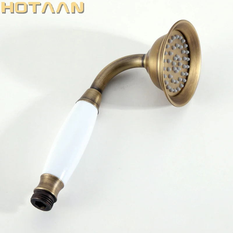 Retail & wholesale solid copper antique brass  handheld shower luxury batnroom Hand Shower Head YT-5191