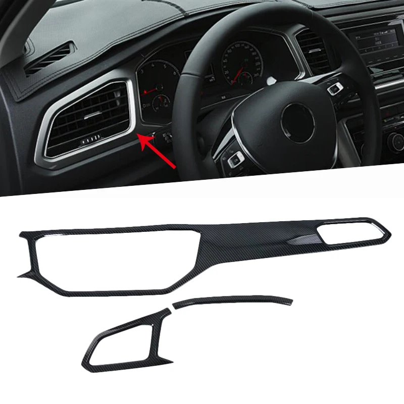 Для Volkswagen T-Roc TROC 2017 2018 2019 углеродное волокно краска Передняя Крышка