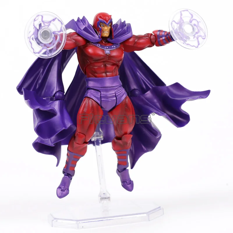 Revoltech серии Marvel Мстители Дэдпул Человек-паук яд паук Гвен Росомаха Капитан Америка Магнето фигурка модель игрушки