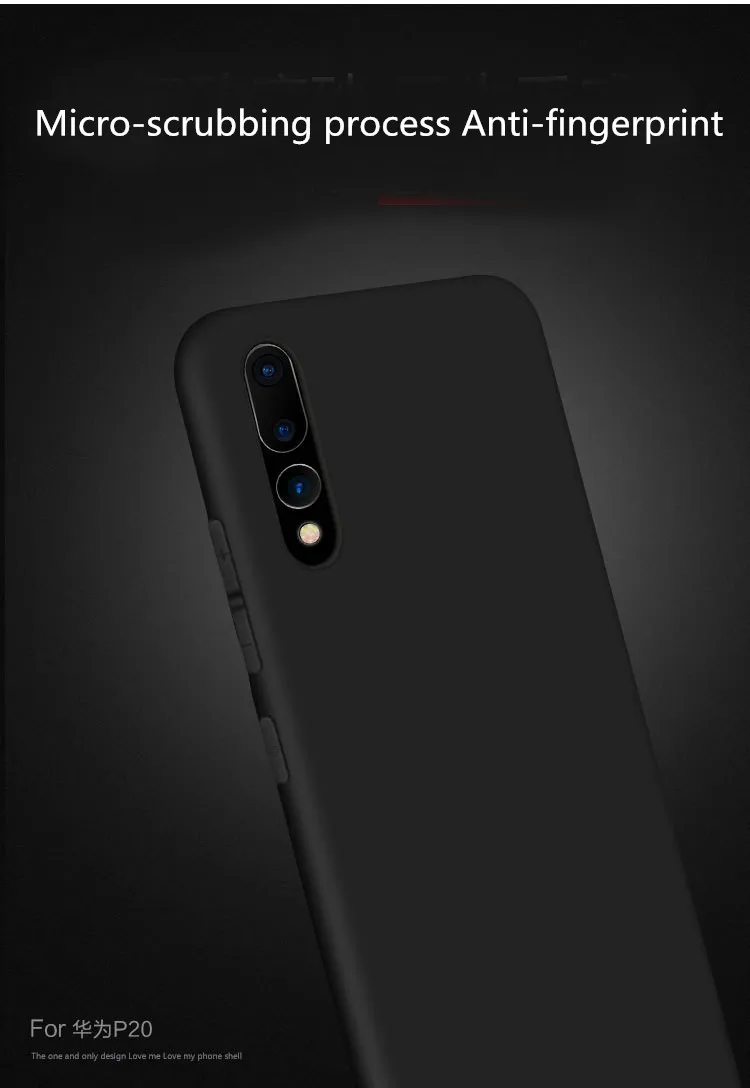 Для Huawei P20 Lite Pro Case амортизация Мягкие TPU Черный Защитная крышка Nova plus 2 я S Plus |