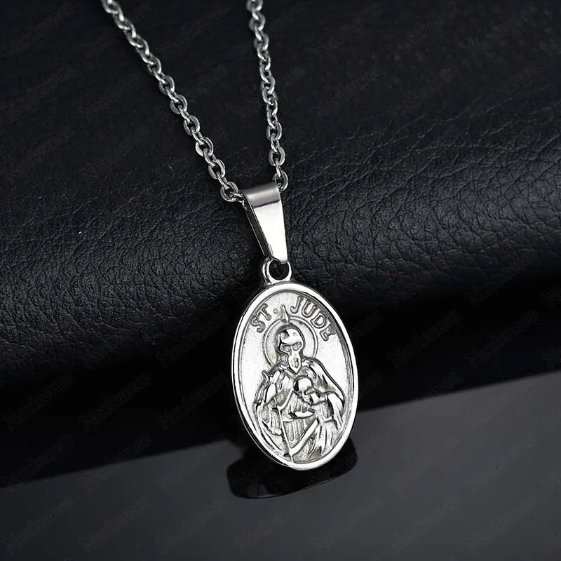 Женское колье из нержавеющей стали Nextvance Religion 316L Золотое овальное ожерелье с