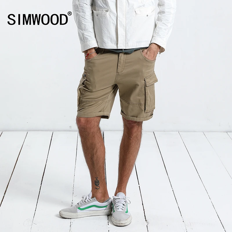 SIMWOOD Новое поступление 2019 летние шорты мужские спортивные штаны модные