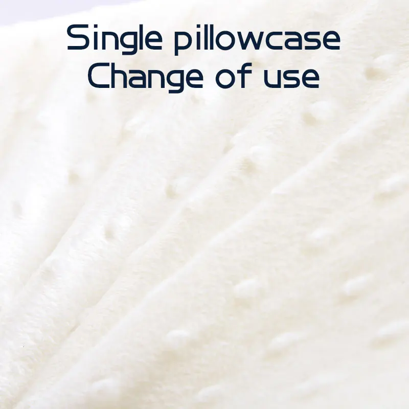Pillowcase Ортопедическая подушка с эффектом памяти, 4 размера, латексная подушка для шеи, мягкая подушка из волокна с медленным отскоком, массажер для шейного отдела, забота о здоровье - Цвет: Pillowcase