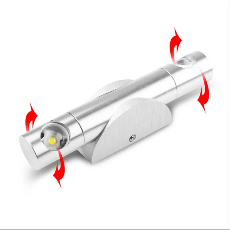 Светодиодный настенный светильник 2W/6W Epistar чип Современное украшение для дома 360