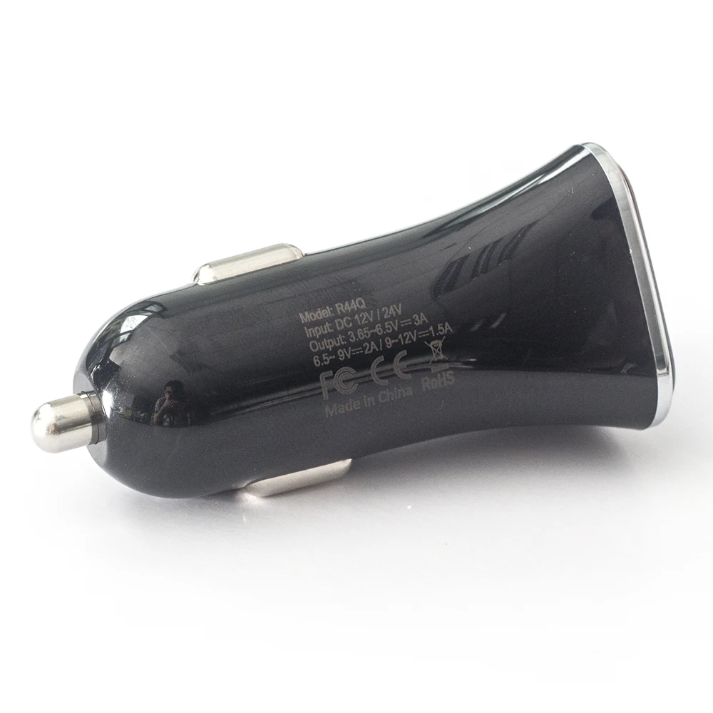 QC3.0 /Quick Charge 3 0 36 Вт USB Автомобильное зарядное устройство адаптер Поддержка 12V/1.5A