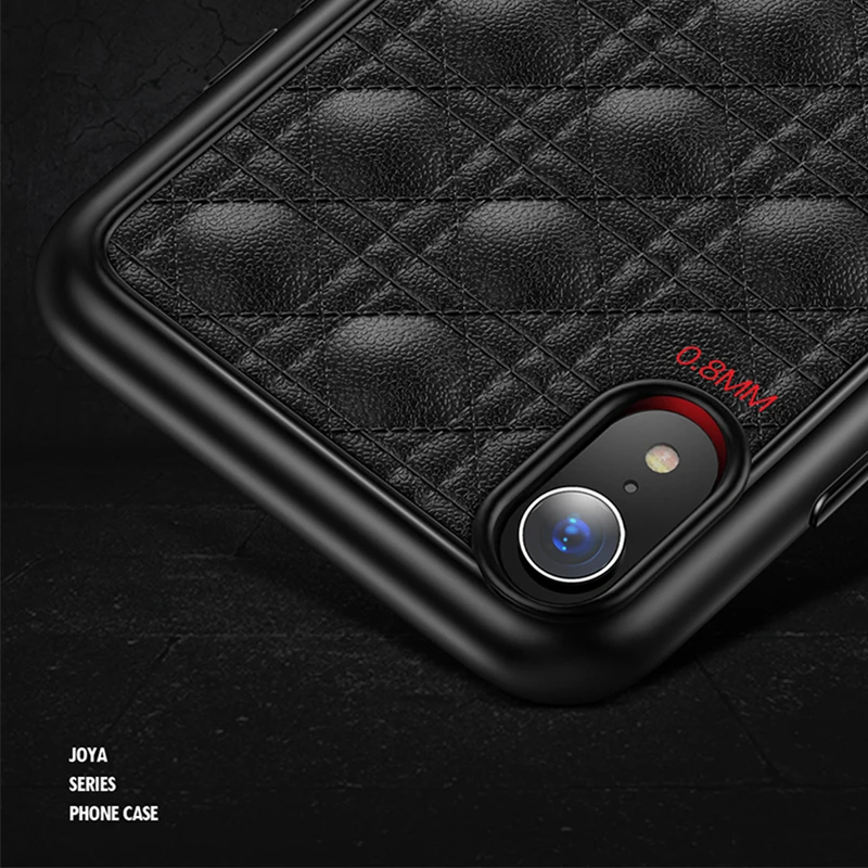 Luxury Case For iPhone X Xr Xs Max Soft Pure Color Back Cover Popular Braided Geometric Coque Fashion Fundas Capinha Shell |