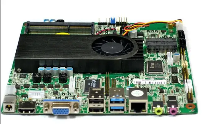 Новая оригинальная материнская плата Mini ITX для Intel 1037U CPU IPC SBC Встроенная