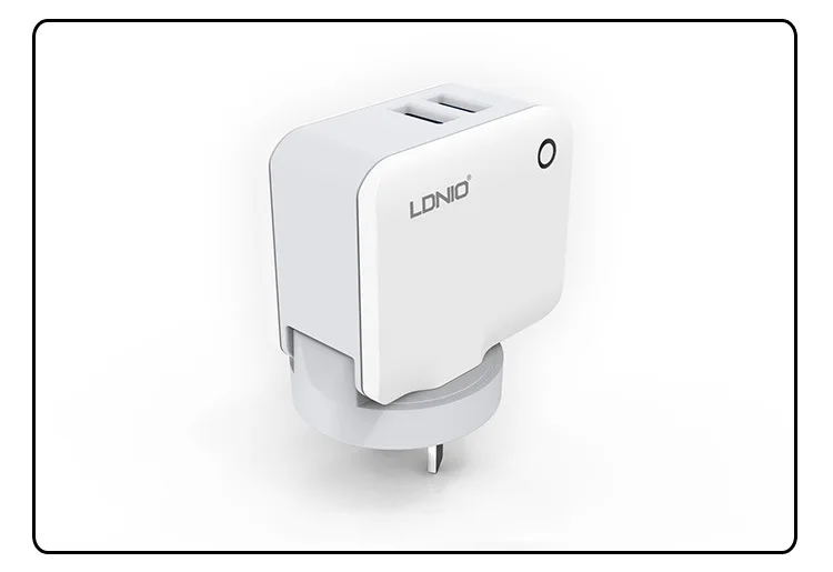 LDNIO A2203 2-Порты и разъёмы 5 V 2.4A дорожное зарядное устройство USB Зарядное устройство адаптер для iPhone X samsung Xiaomi HUAWEI Micro USB кабель