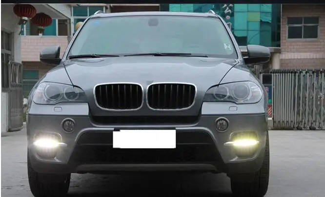 For BMW X5 E70 2011 2012 Super Brightness Waterproof ABS Car DRL 12V LED Daytime Running Light Daylight | Автомобили и мотоциклы
