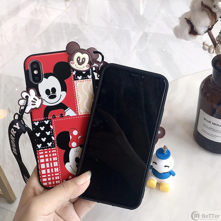 Чехол для телефона samsung S10/plus Galaxy note 8/9 мультяшная утка оболочка S7 edge s8/s9 + Мягкий