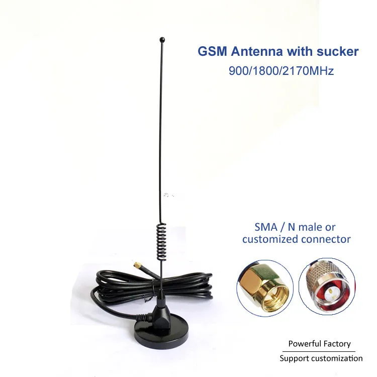 

Сильное магнитное основание 10dbi с высоким коэффициентом усиления 900/1800 МГц omni 2,4g 4g 3g wifi Внешняя gprs gsm антенна 1 шт.