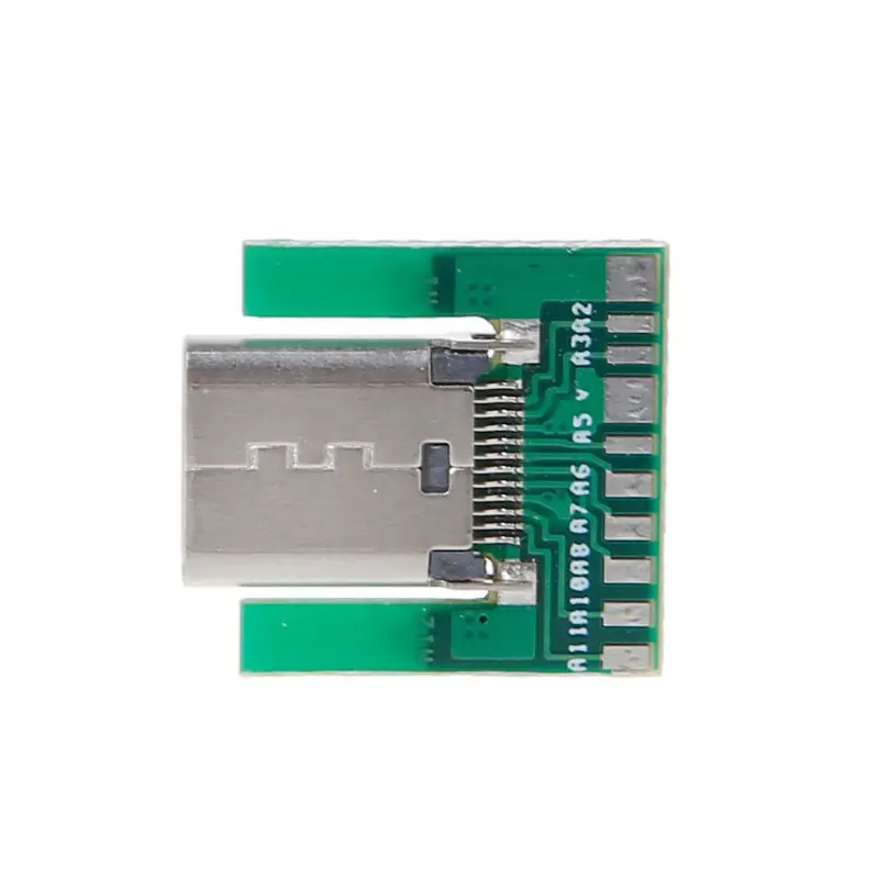 USB 3 1 Тип C гнездо разъем SMT с ПК доска DIY 24pin|Соединители| |