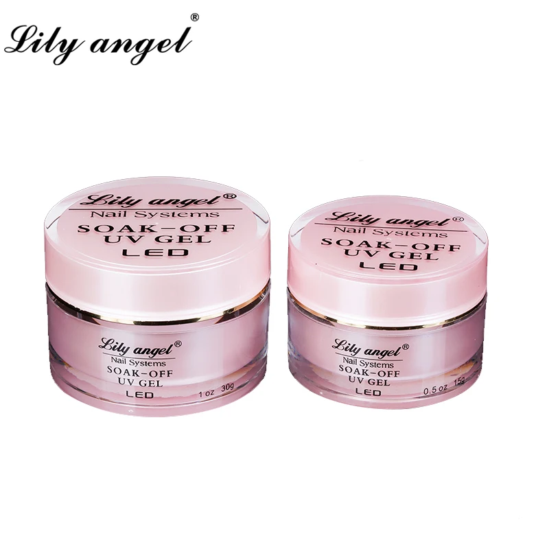 Lily angel высокое качество смола УФ гель 15/30 г для ногтей сильный строитель нужна