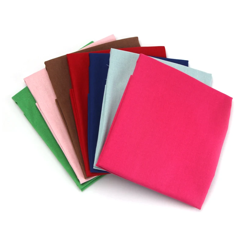 Полиэстер Хлопок лен ткань вышивка сделай сам ручная работа летняя одежда