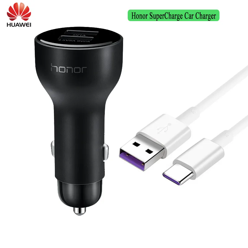 Оригинальное автомобильное суперзарядное устройство Huawei быстрое зарядное Honor 8 9