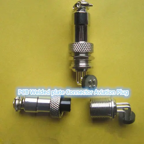 1 шт. AP011 GX16 прямоугольный штифт 2/3/2/2 Pin M16 штекер и гнездо сварной пластины