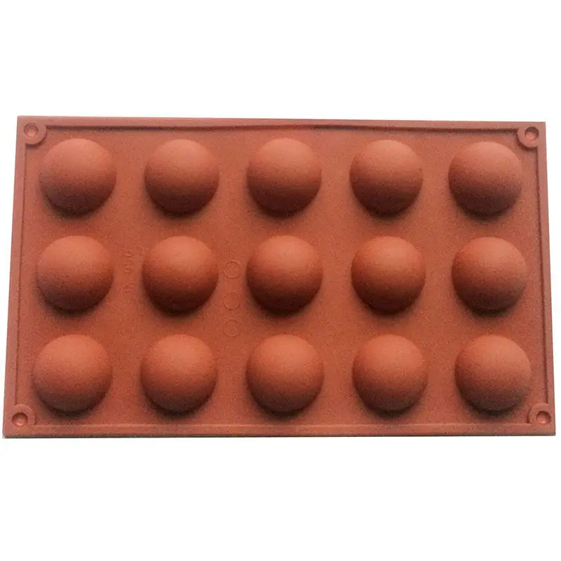 15 половина сферах силиконовые формы анти-скольжения блюдо для печи очень
