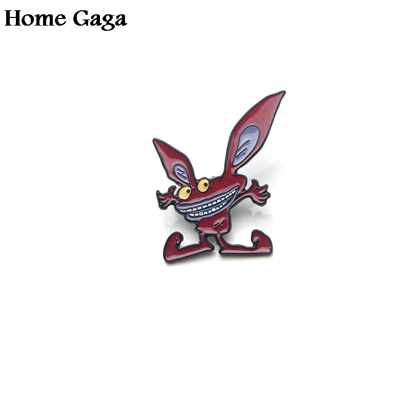 Homegaga ааааа! Настоящие Монстры! Zimbo Krumm втулка цинк галстук булавки одежда броши для мужчин и женщин шляпа Декоративные значки медаль D1327 - Цвет: 3