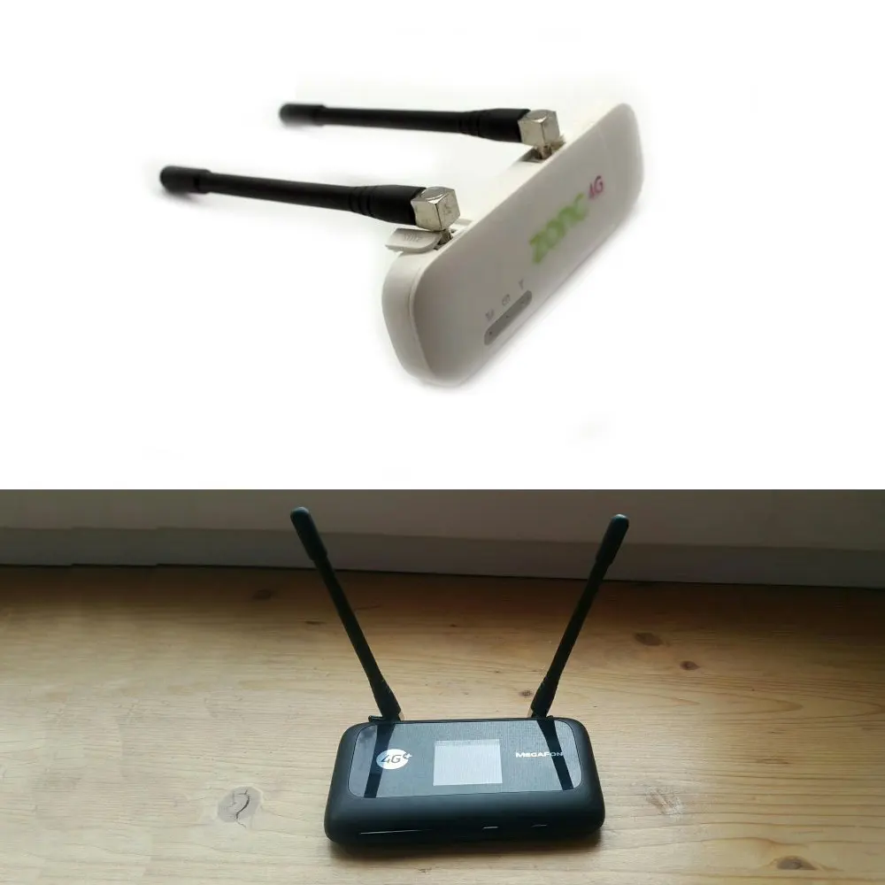 Антенна черная для 4g антенна Сеть мини маршрутизатор TS9 Разъем набор из 2|antenna