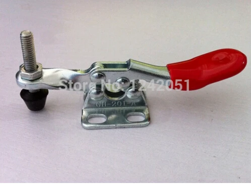 

10 шт. металлический горизонтальный быстросъемный ручной рычажный зажим 201A