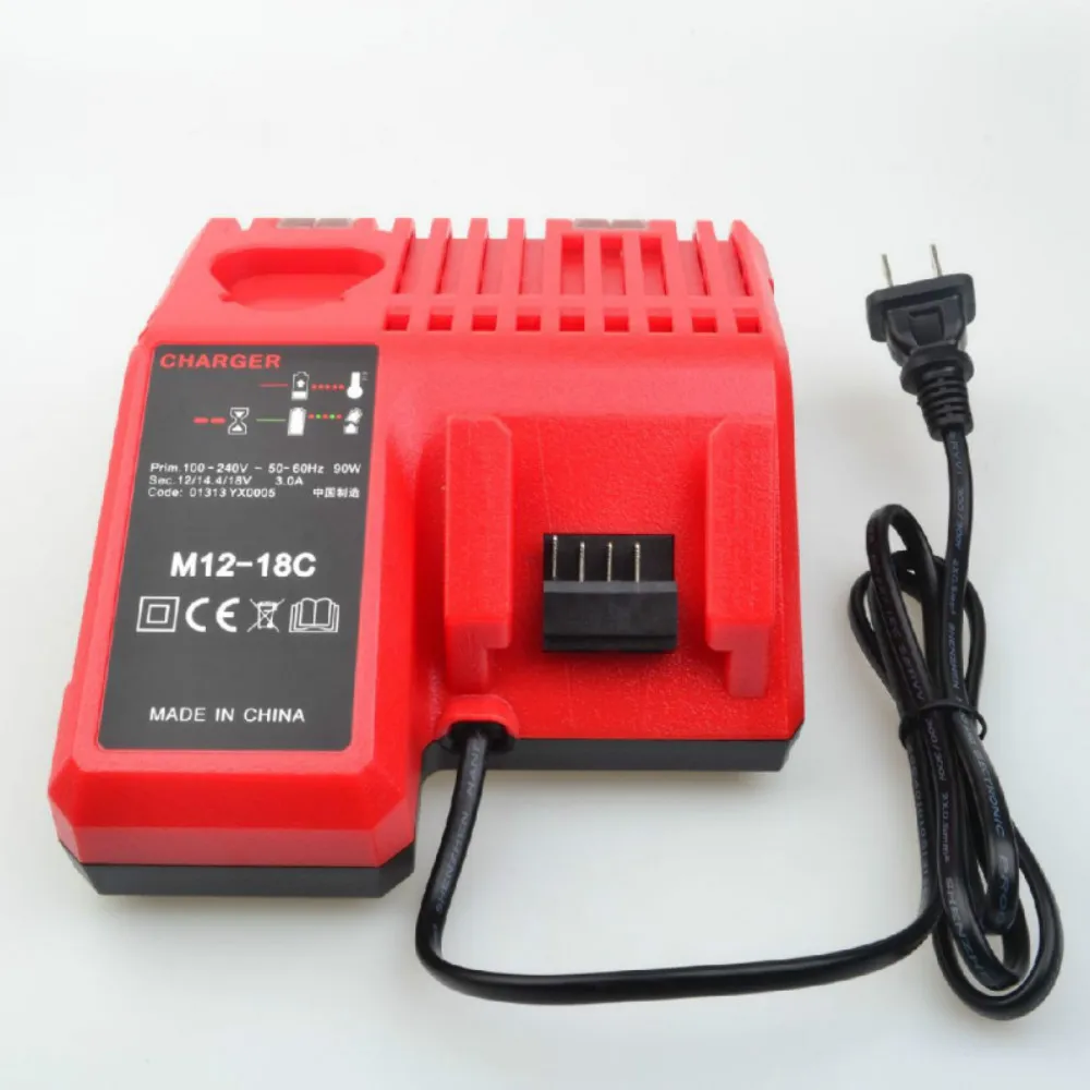 Для Милуоки M12 18C литиевая батарея зарядное устройство milwaukee12V 18V M1218|Зарядные