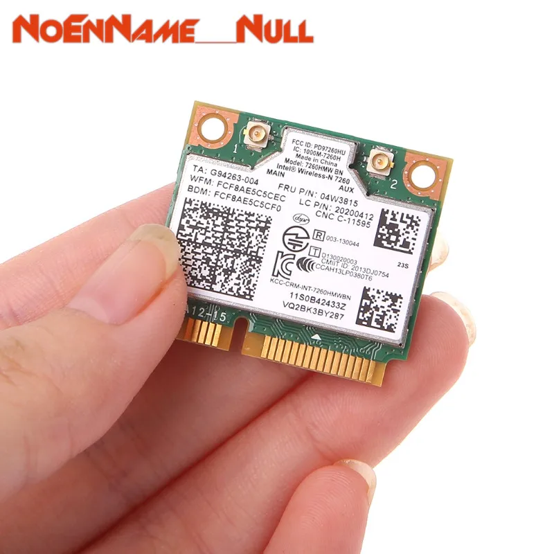 Беспроводная сетевая карта Wi-Fi адаптер N-карта Fru 04W3815 Intel 7260HMW-BN 20200412 для Lenovo Thinkpad |