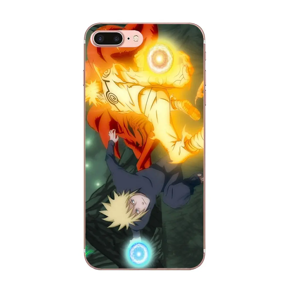 Для Samsung Galaxy Note 5 8 9 S3 S4 S5 S6 S7 S8 S9 S10 mini Edge Plus Lite мягкий чехол для телефона Coque Naruto Kurama