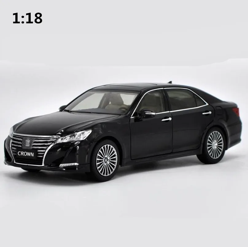Высокая имитация TOYOTA CROWN 2016 модель автомобиля 1:18 передовая Коллекция игрушек из
