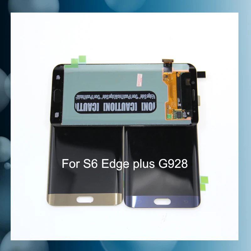 Для Samsung Galaxy S6 Edge Plus LCD G928 G928F дисплей сенсорный экран сборка Замена для s6 edge