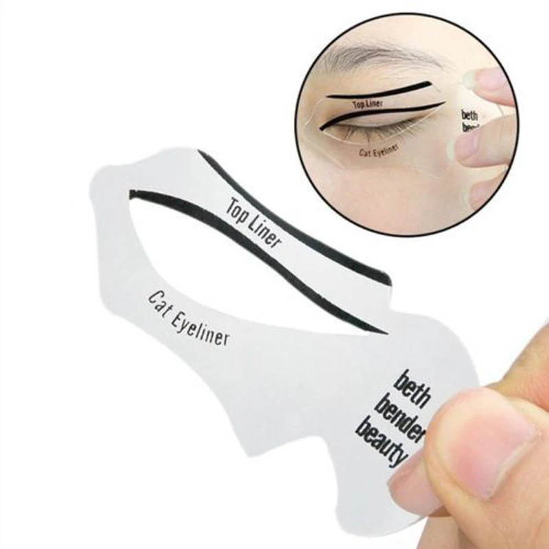 2 шт. трафареты для подводки глаз|stencils for eye|stencil eyebrowseyebrow stencil |