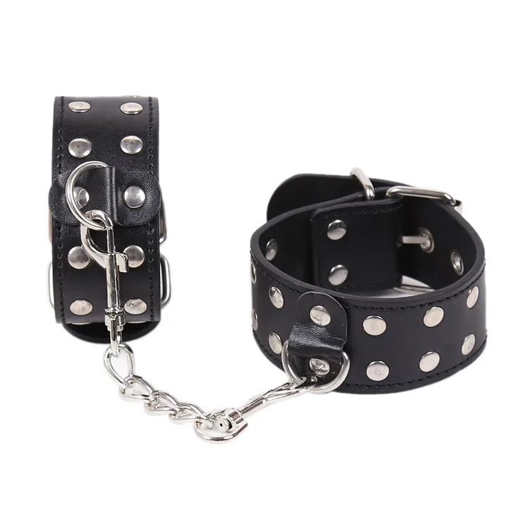Pu Leather Handcuffs for Sex Toys Couples Cockring Bdsm Adult Games Sexy Lingerie Hot Hand Cuffs Ankle Juegos Sexuales |