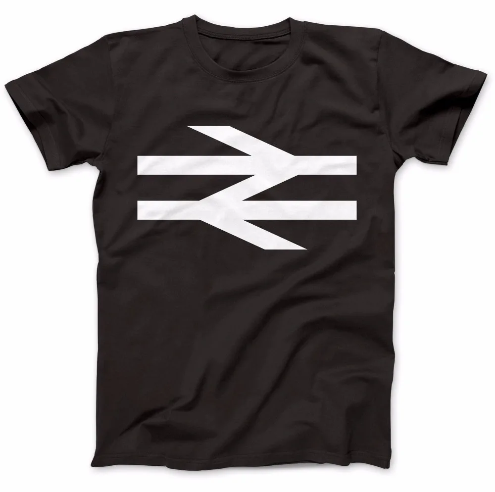 Футболка с надписью British Rail As Wear By Damon Albarn 100% хлопок футболка со стрелами забавная